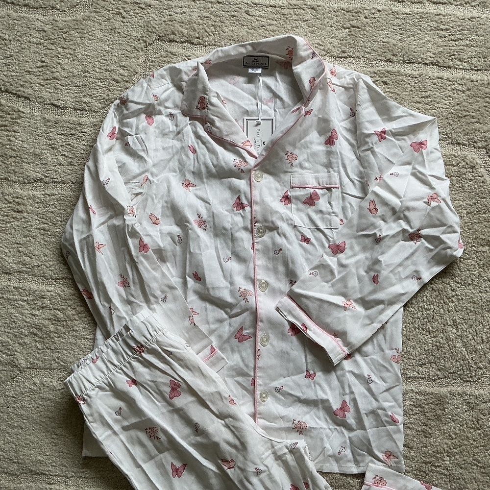 Petite Plume PJ set - Butterflies